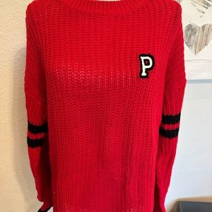 Red PINK sweater